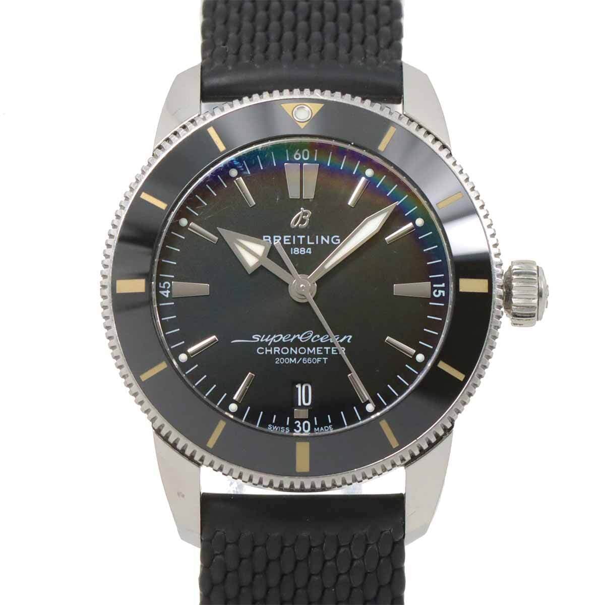 BREITLING Superocean Heritage II B20 AB2030 Date Black Dial Mens ...