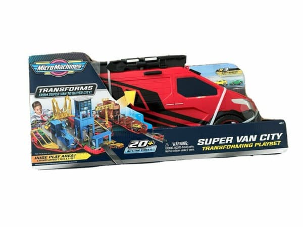 Micro Machines Super Van City 3-Vehicle Playset for sale online | eBay