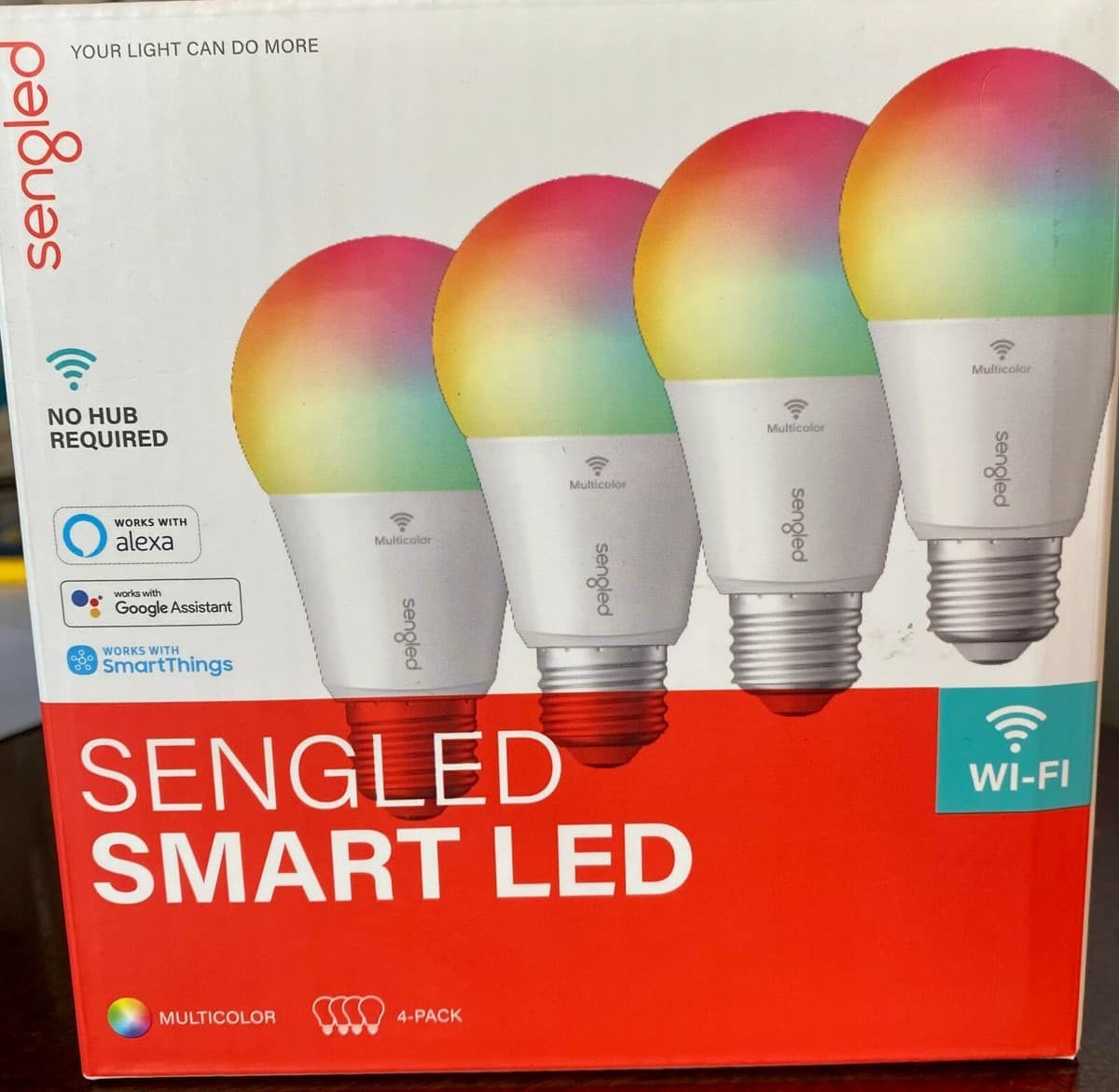 New Sengled - Smart Wi-Fi LED A19 Bulb (4 bulbs in one Pack ...
