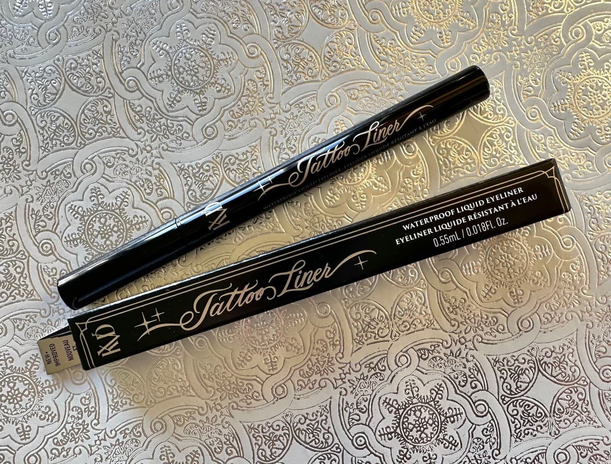 KAT VON D TATTOO LINER TROOPER BLACK WATERPROOF EYELINER FULL SIZE ...