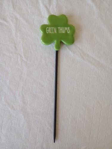 Rae Dunn "Green Thumb” Garden Planter Marker Stake Spike 9" NWOT | eBay