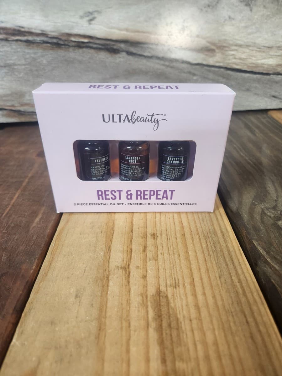 Ulta Beauty Rest & Repeat Essential Oil Set Lavender Rose ...