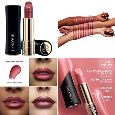Lancome gal'Absolu Rouge 391 Exotic Orchid Cream Pop up Lip ...