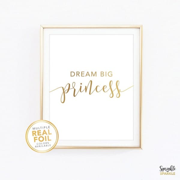 Dream Big Princess - Etsy