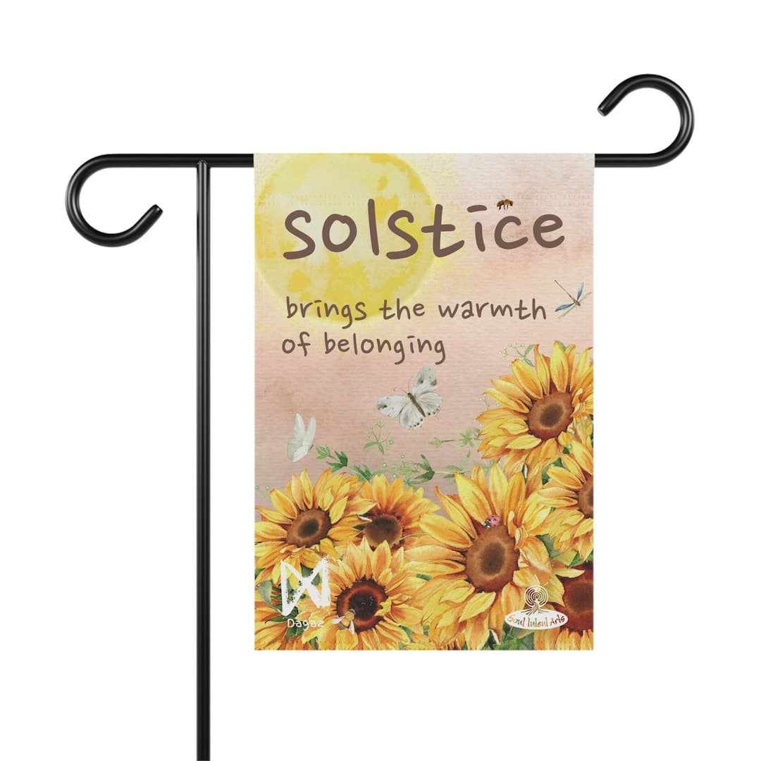 Midsummer Litha Summer Solstice Pagan Garden & House Flag - Etsy