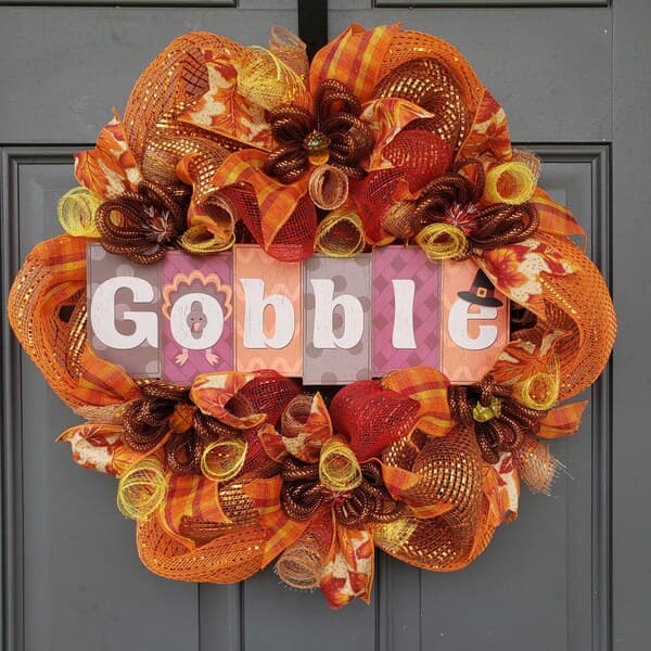 Turkey Wreath - Etsy