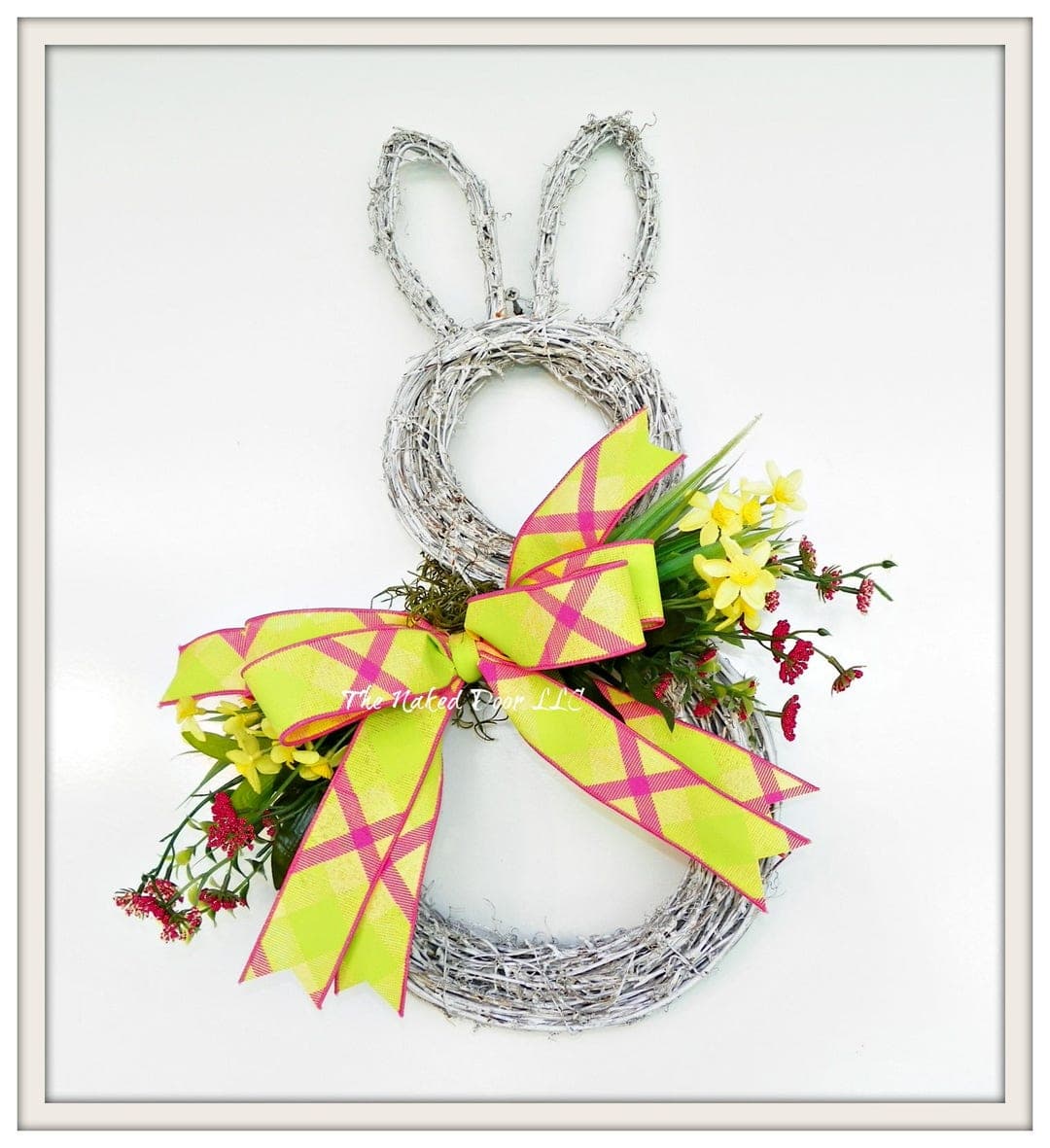 Bunny Grapevine Wreath Bunny Wreath Easter Wreath Spring - Etsy