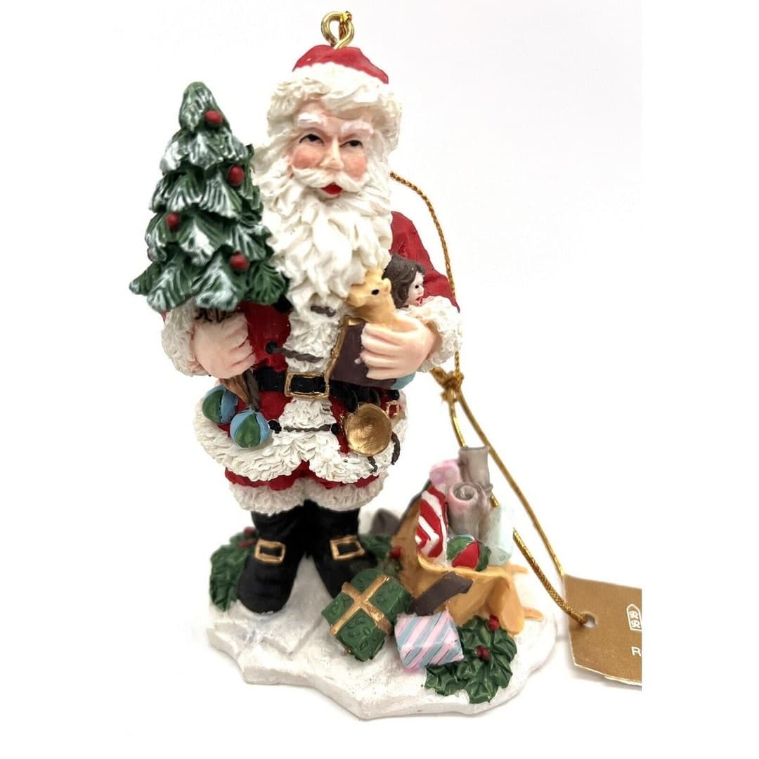 Roman Inc Santa Ornament Figurine Vintage Christmas 4 Inch - Etsy