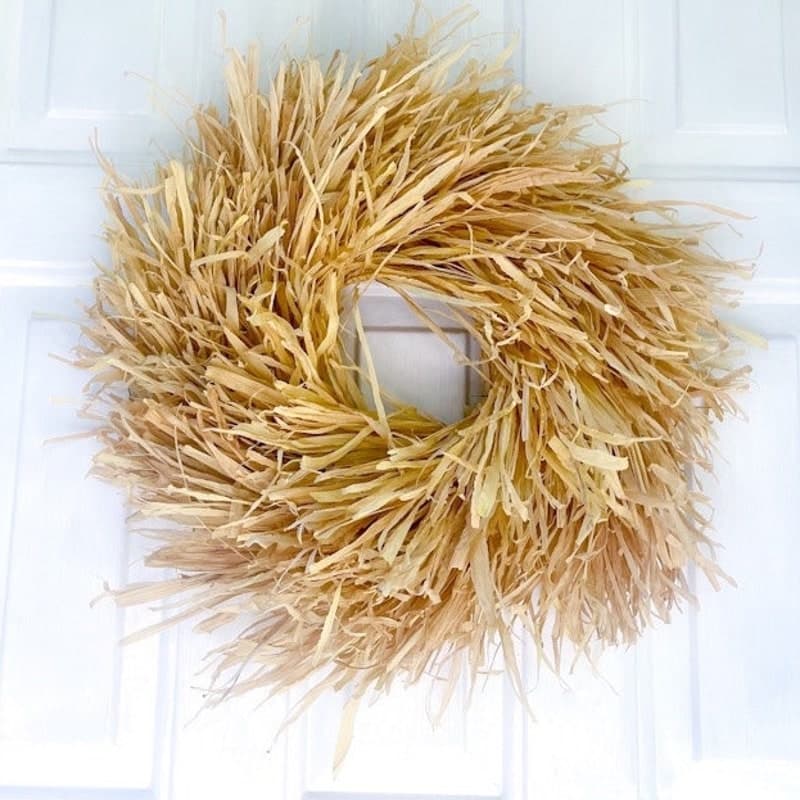 Corn Husk Wreath - Etsy