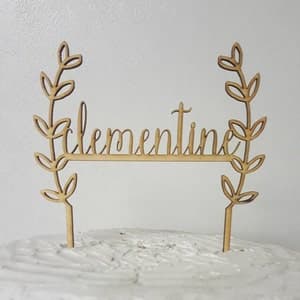 Name Birthday or Baby Shower Cake Topper Laser Cut Design and ...