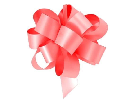 Darice DIY Crafts Pull Bow Red 2.5 x 8 inches Scrapbooking ...