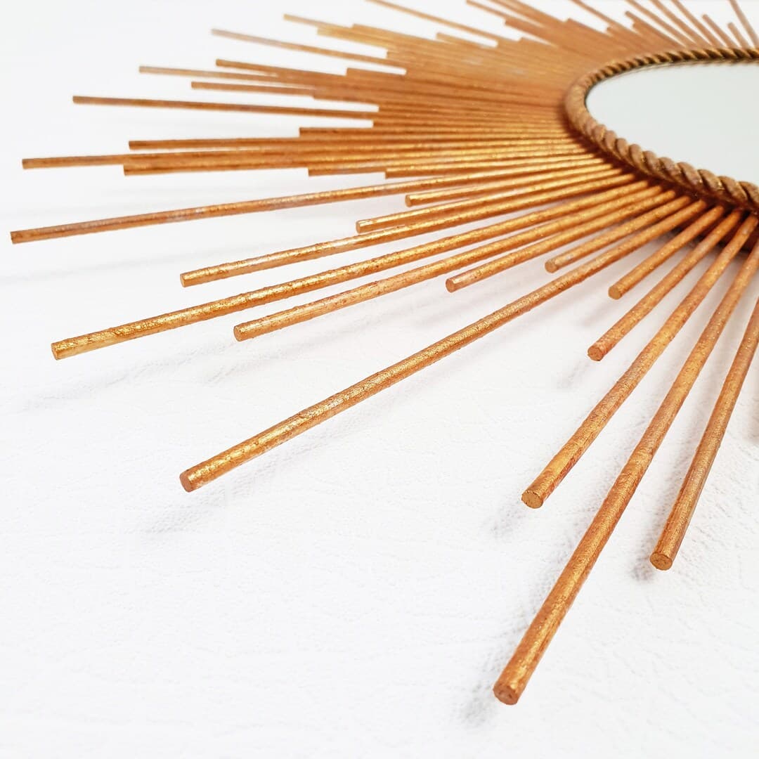Sunburst Mirror Gold Large Wall Mirror IN STOCK - Etsy