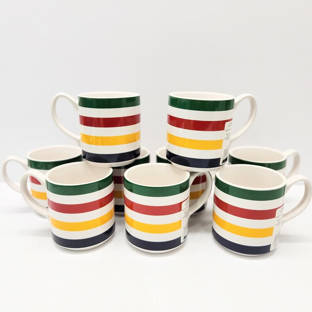 Hudson Bay Company Mugs, HBC Striped Mug, Sold Individually - Etsy