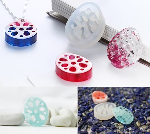 Lotus Root Silicone Mold,uv Resin Transparent Silicone Mold,resin ...