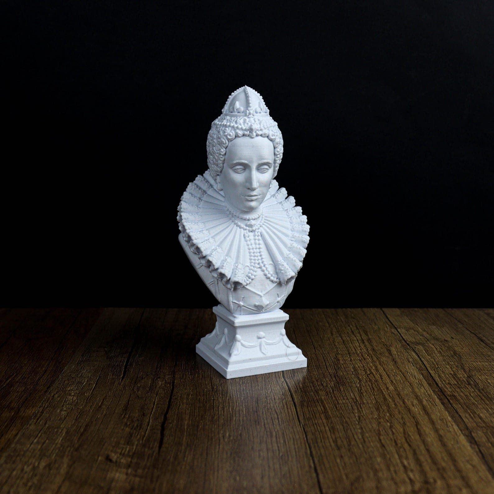 Queen Elizabeth I Bust, Renaissance Icon Shelf Decor - Etsy