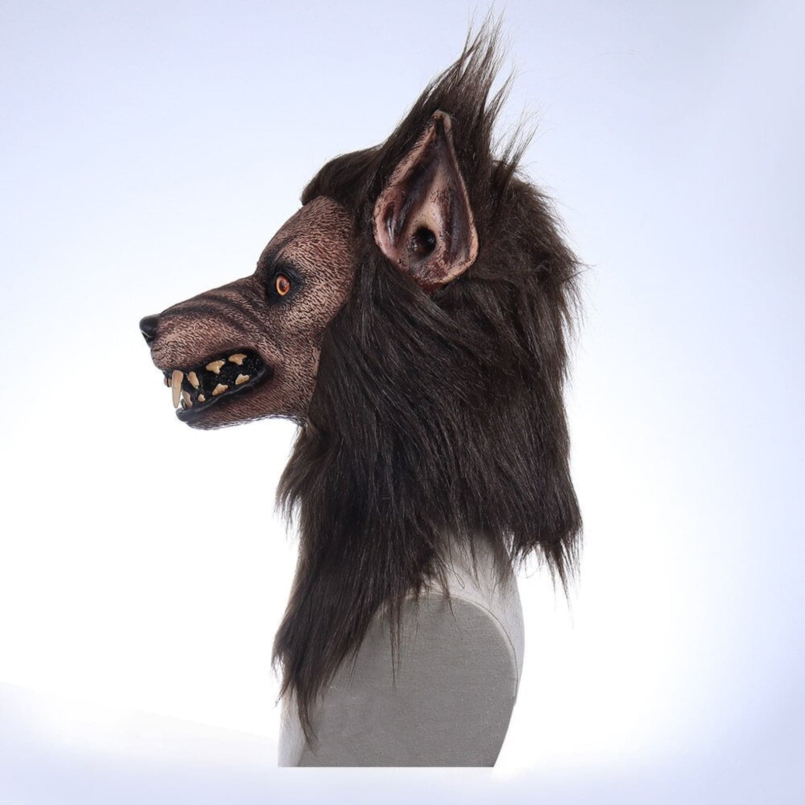 Animal Wolf Latex Mask Werewolf Light-up Realistic And Fierce | Etsy