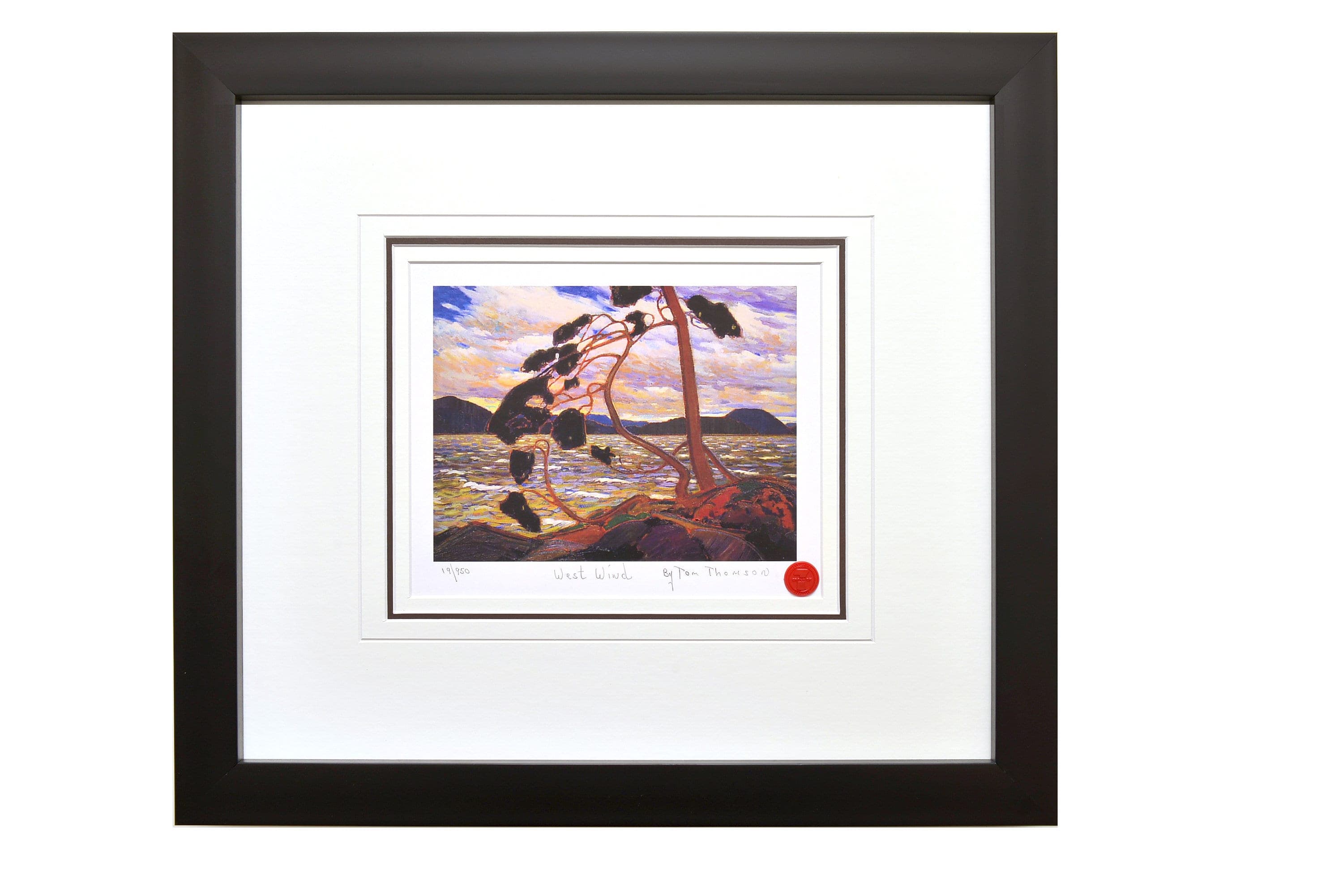 Group of Seven Tom Thomson west Wind Framed Limited Edition - Etsy