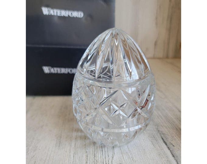 Waterford Exclusive Crystal Egg Easter Home Decor Glass Figure - Etsy