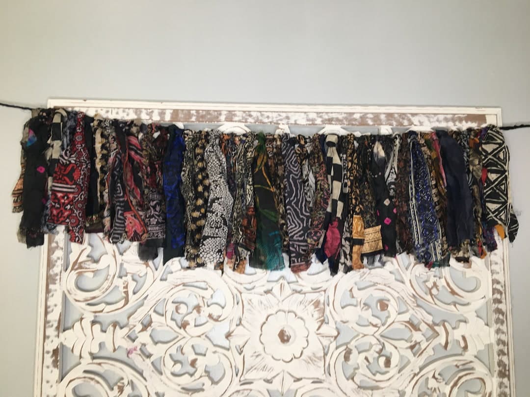 Bohemian Sari Silk Rag Garland Banner 36 Hand Made 20 - Etsy
