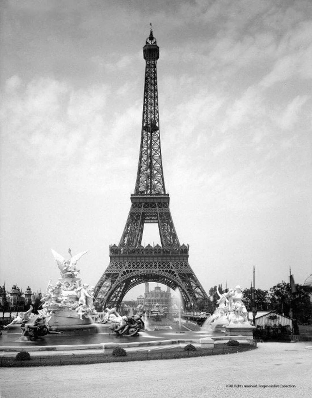 Vintage Eiffel Tower Photo: 1889 World Fair, Paris (framed Print) - Etsy