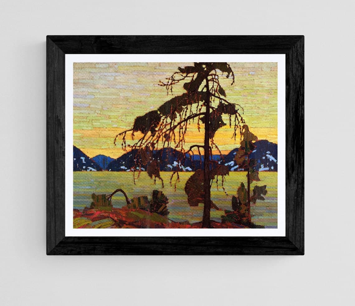 The Jack Pine by Tom Thomson, Group of Seven, Framed - Etsy
