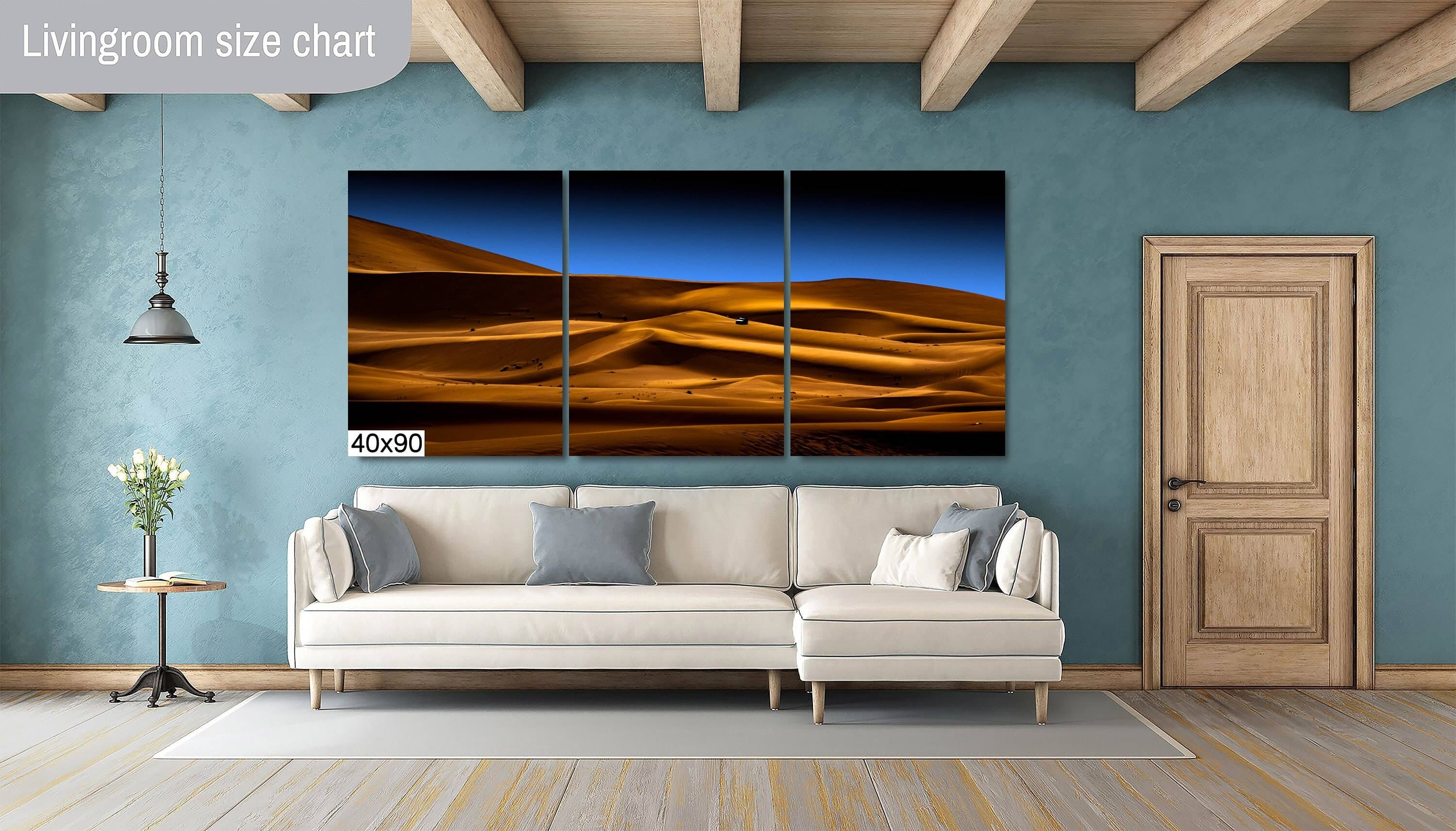 Sahara Desert Sand Dunes Canvas Print, Morocco Photography, Photo Art ...
