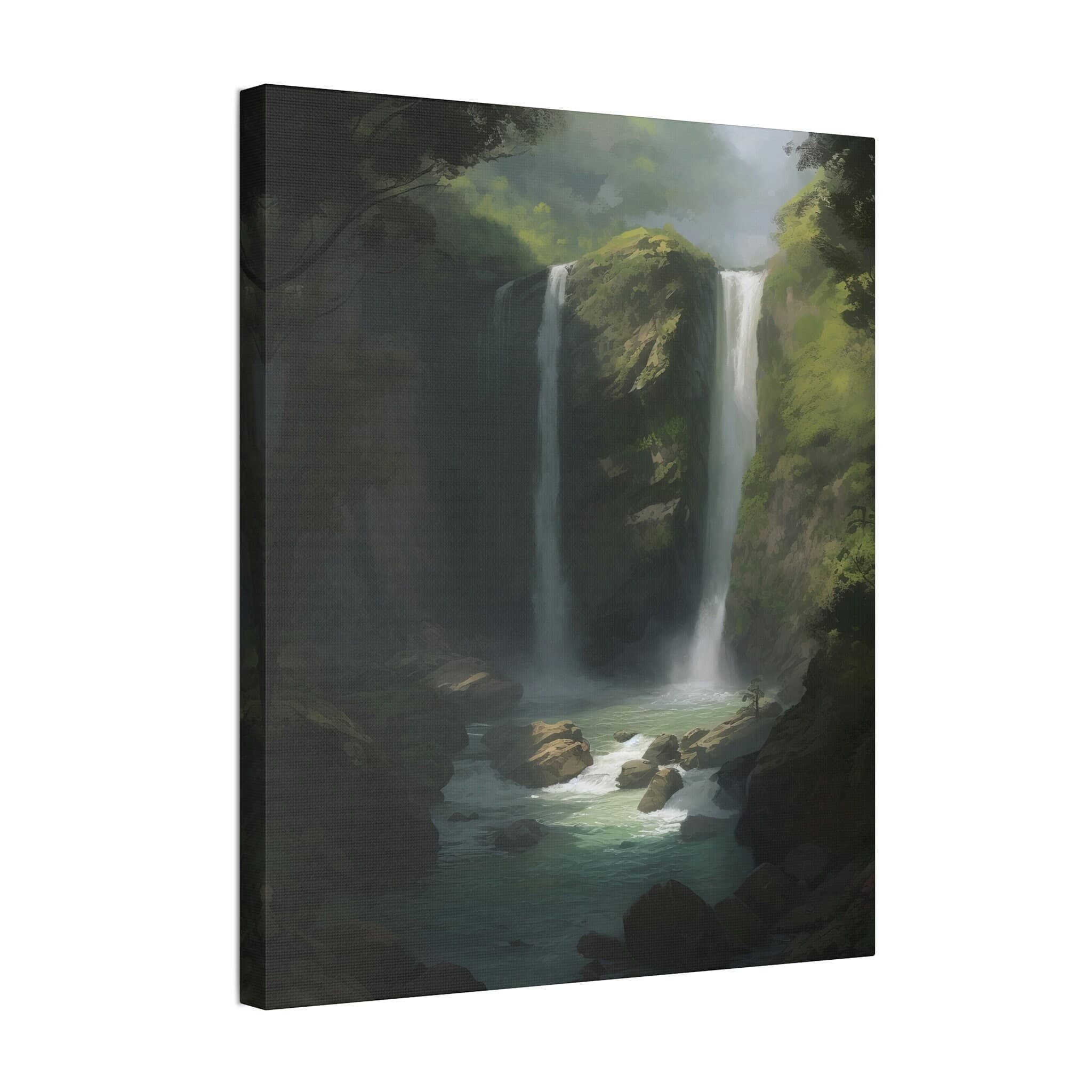 The Place Within (vertical) : Pacific Northwest, Waterfall Art ...
