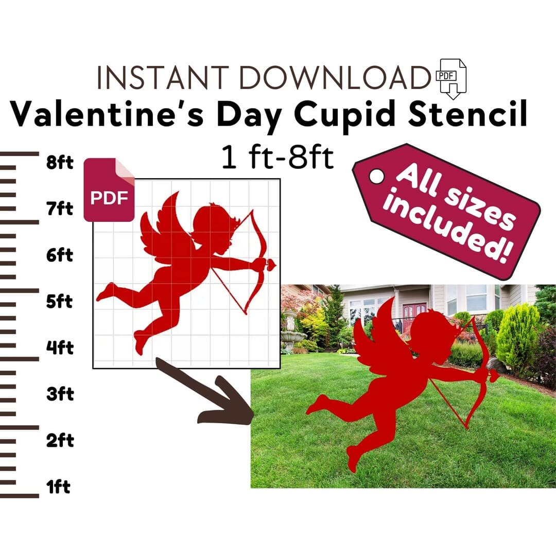 Yard Art Valentines Valentines Yard Decor Valentines Garden Stakes ...