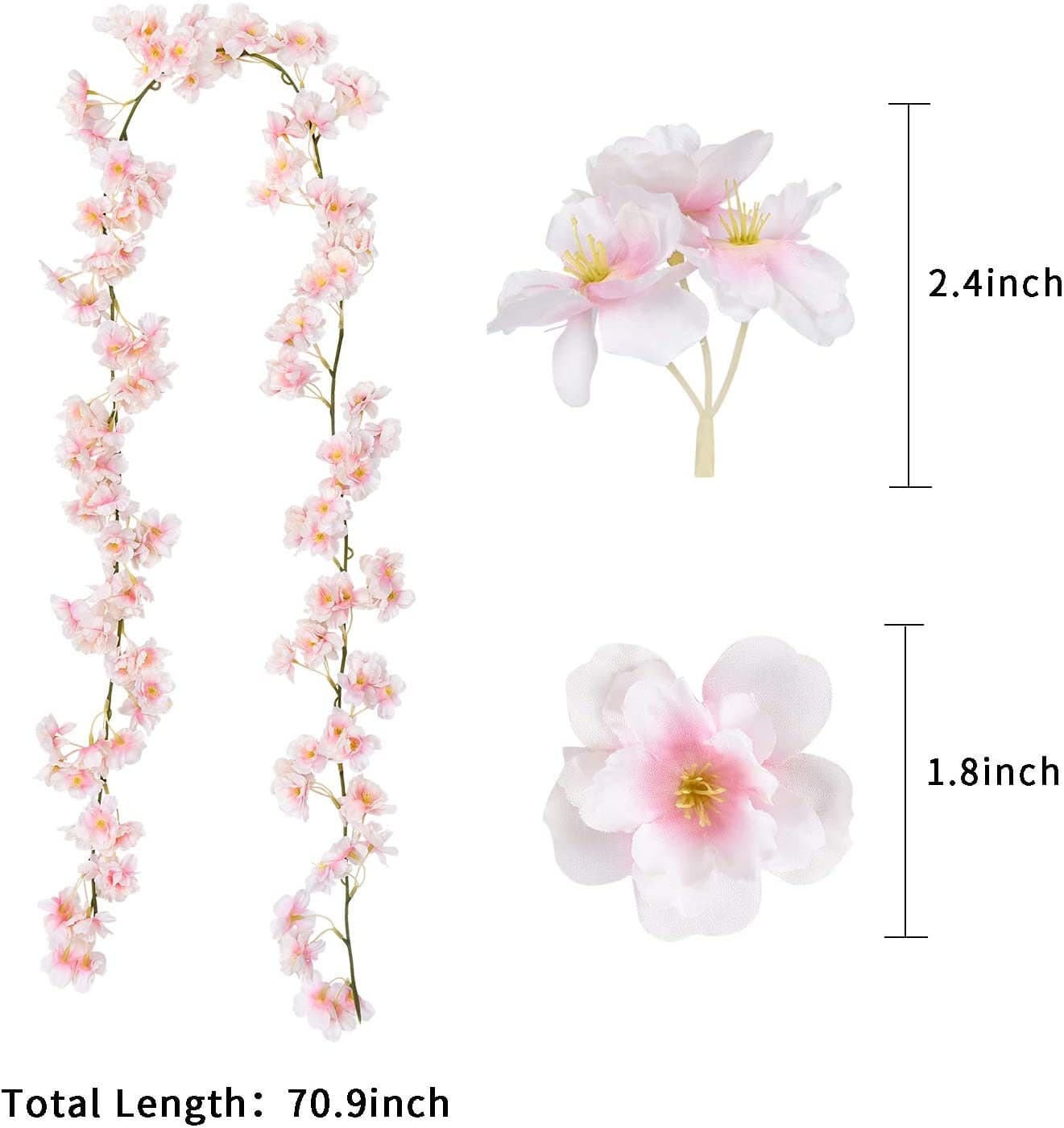 Artificial Cherry Blossom Garland for a Wedding - Etsy