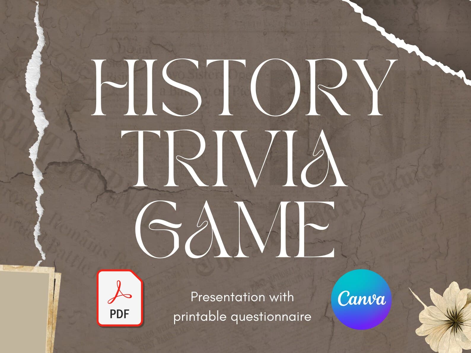 History Game | History Buff Trivia Quiz | World, Western, Eastern ...