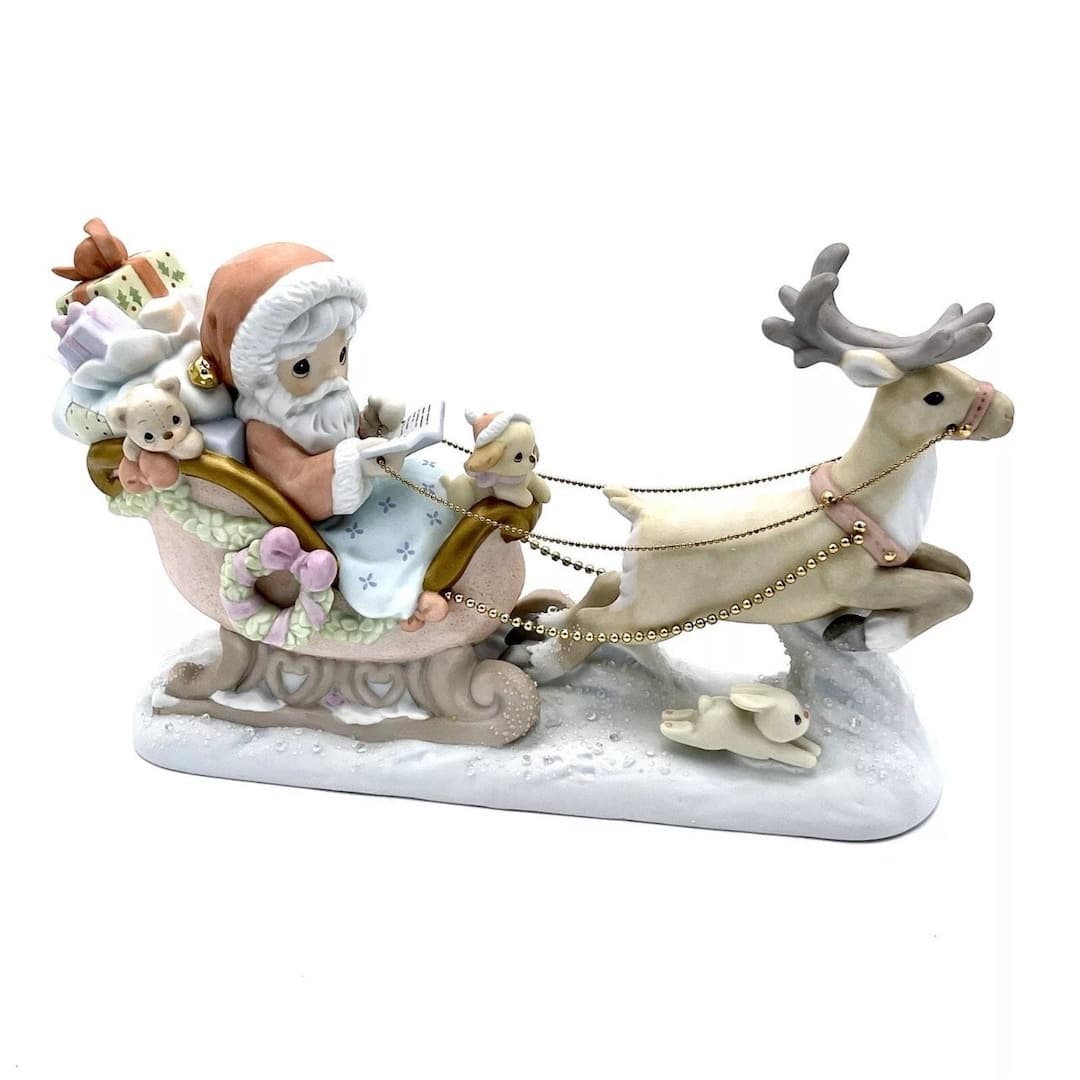 Precious Moments the True Spirit of Christmas Guides the Way 104784 in ...