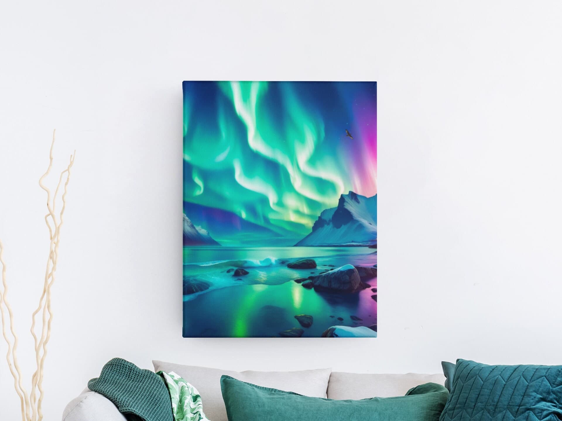 Northern Lights. Fantasy Art. Wall Art. Digital HQ Download. - Etsy