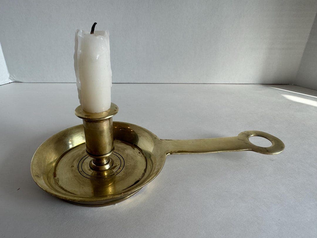 Williamsburg Restoration Chamber Stick - Etsy