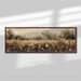 Wildflowers Field Framed Canvas Art: Vintage Spring Meadow Landscape - Etsy