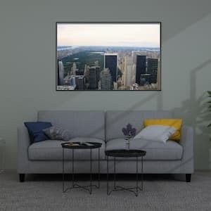 New York City Skyline With Central Park Digital Print Urban and Nature ...