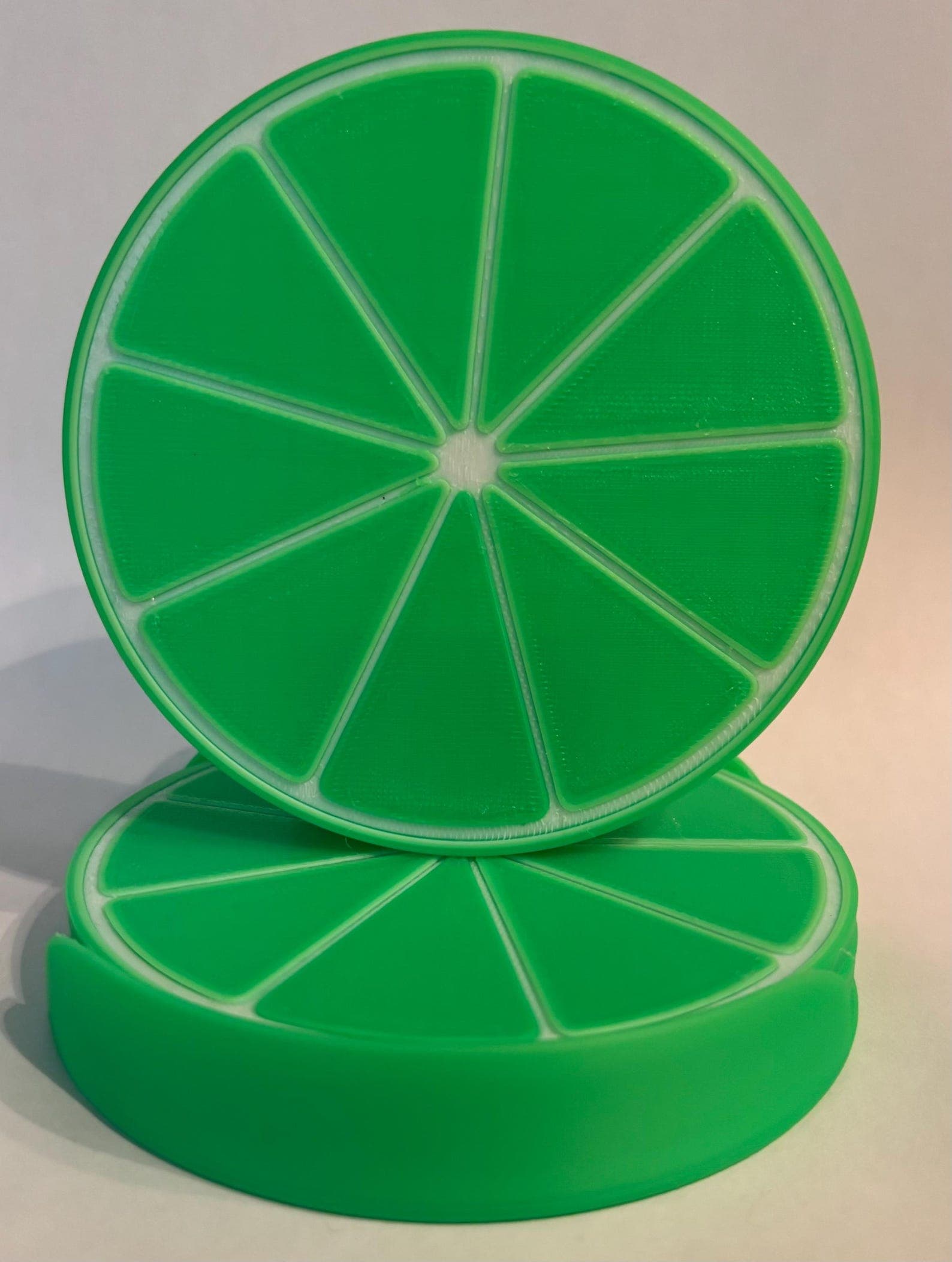 Lime Slice Coasters – Citrus Fruit Drink Coasters (set of 4) | Summer ...