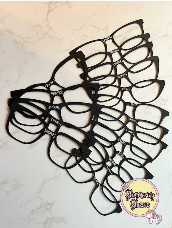 Paire de lunettes découpées pour format cartonné - Kit d'essai ...