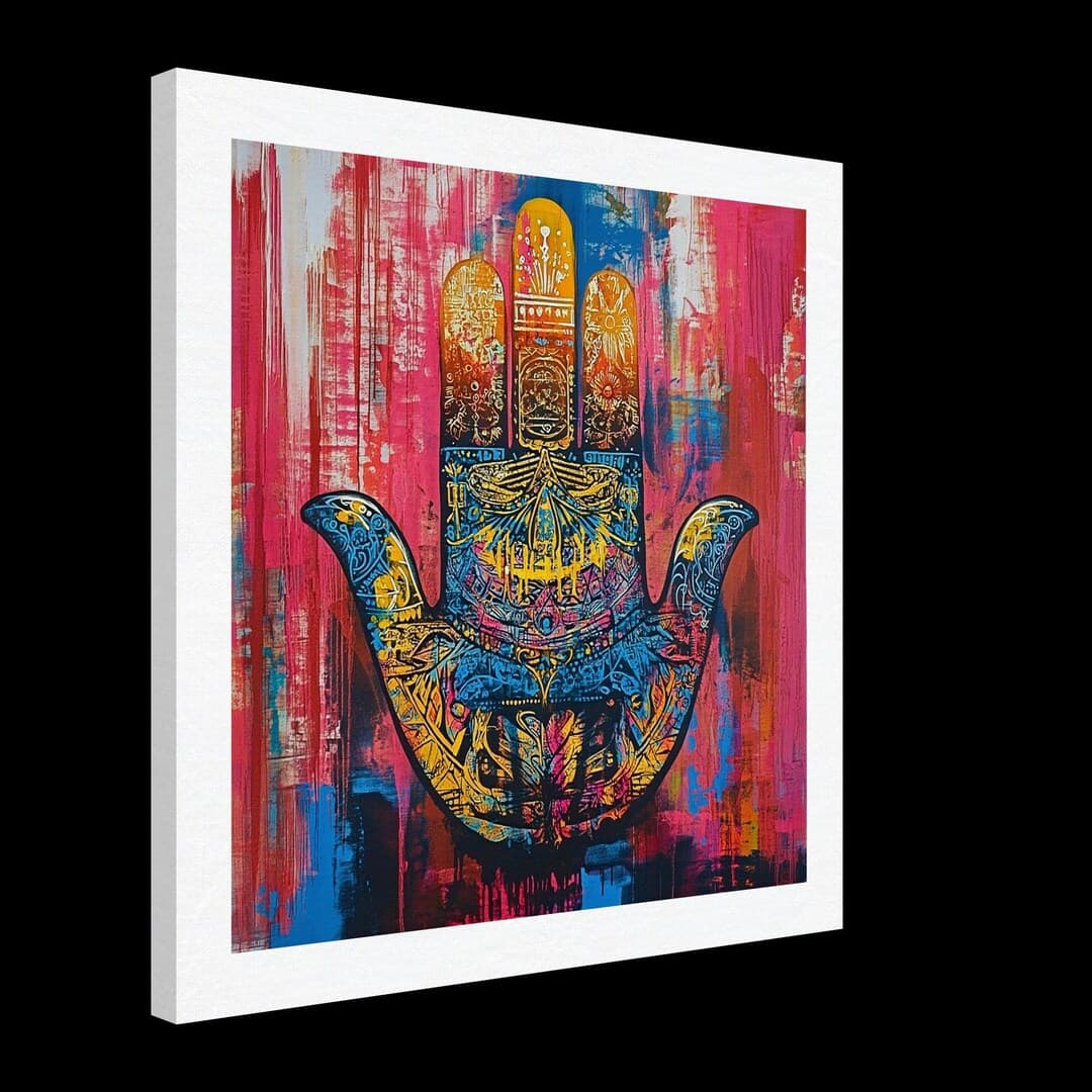 The Hamsa – Symbol of Protection and Blessings Canvas - Etsy