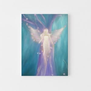 Guardian Angel Canvas Prints "it's in Yourself"spiritual Wall Decor ...