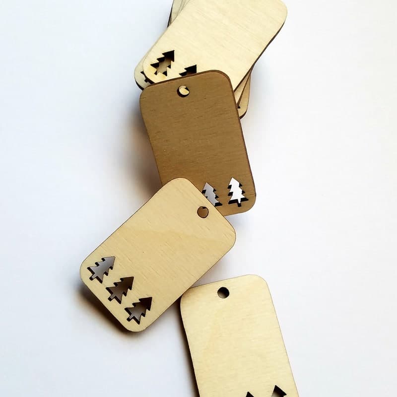 Wooden Gift Tag - 60+ Gift Ideas for 2024