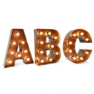 12" Marquee Letters, Light up Letters - Etsy
