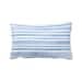 OUTDOOR Watercolor Stripe Throw Pillow or Cover, French Blue/white 14 X ...