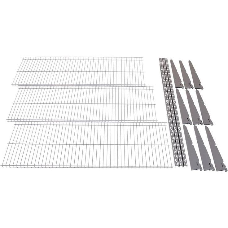 Rubbermaid FastTrack Garage 3-Shelf Wire Shelving Kit