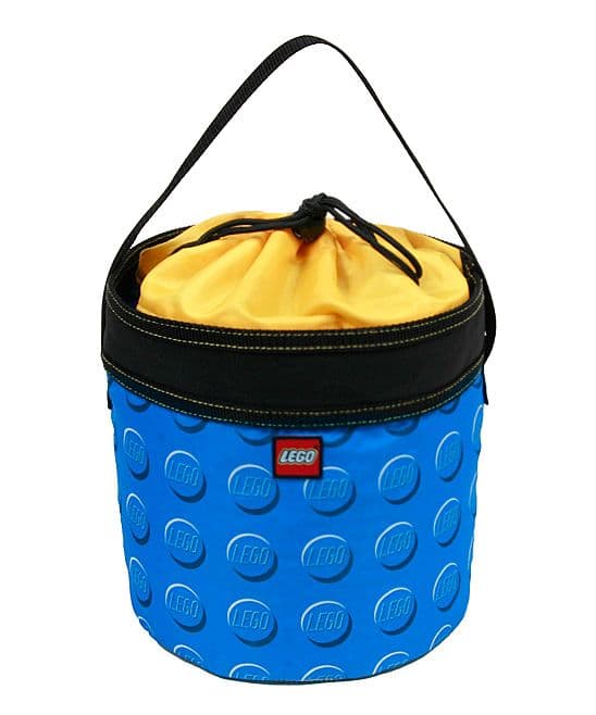 LEGO Blue Small Cinch Bucket | zulily | Lego storage, Toy bags, Lego bag