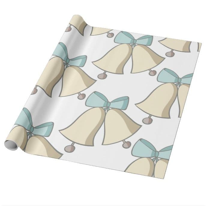 Wedding Bell Wrapping Paper Wedding Pins, Wedding Bells, Wedding ...