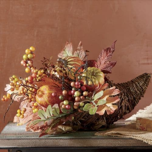 Harvest Cornucopia Centerpiece from Through the Country Door ...