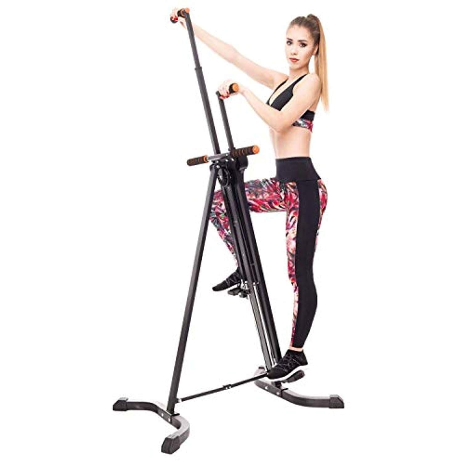 FEIERDUN Vertical Climber Exercise Machine,Full Total Body Workout ...