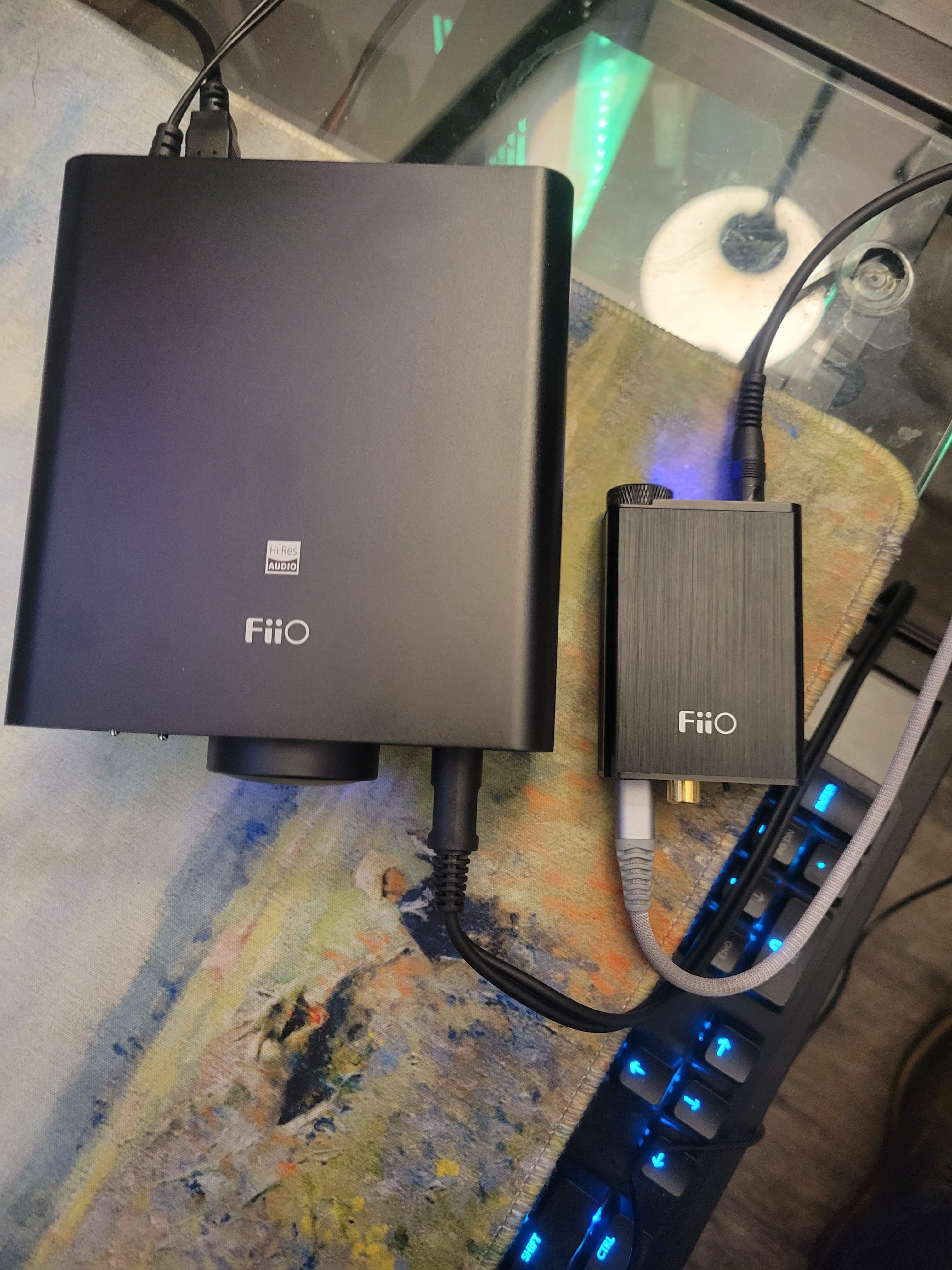 From fiio e10k to fiio k5pro. New amp day! Did not realize the ...