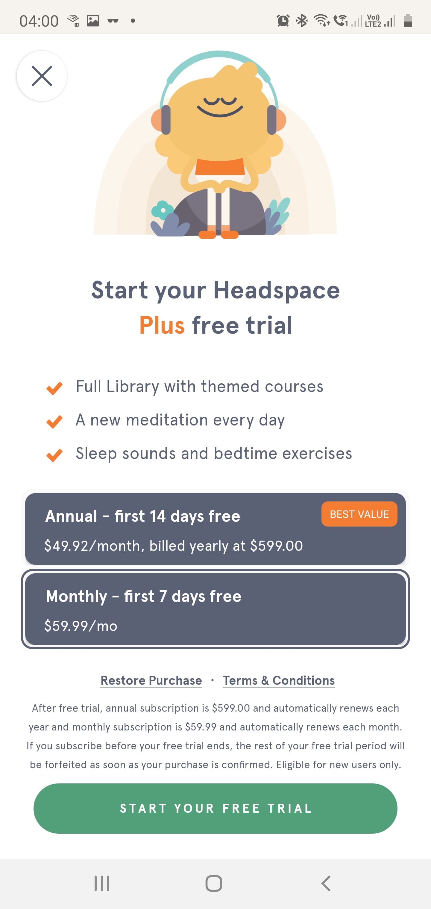 How does headspace cost more than a monthly Adobe Creative Cloud ...
