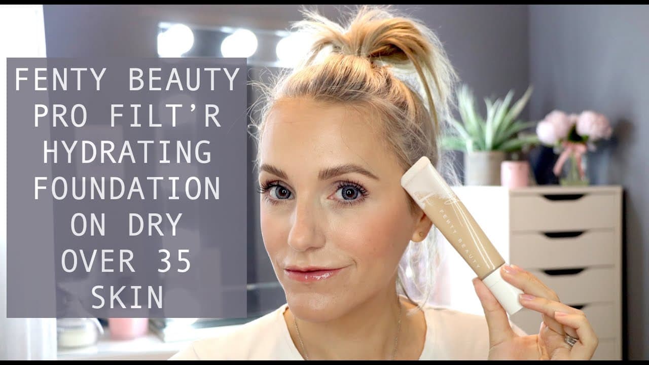 Fenty Beauty Pro Filt'r Hydrating Foundation Review On Over 35 Dry ...